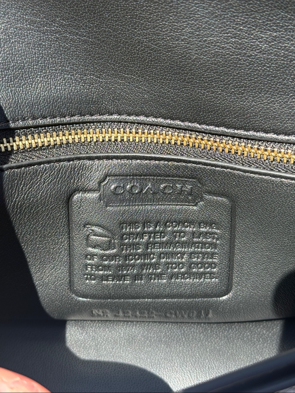 Coach Limited Edition Dinky Re-Issue - Black EUC - Picture 5 of 8